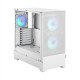 Fractal Design | Pop Air RGB | Side window | White TG Clear Tint | ATX, mATX, Mini ITX | ATX