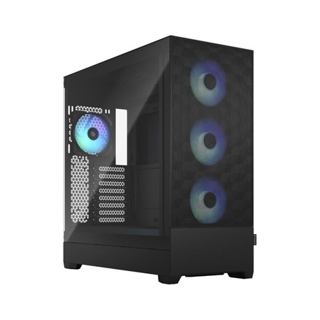 Fractal Design | Pop XL Air RGB | Side window | Black TG Clear Tint | E-ATX up to 280 mm, ATX , mATX, Mini ITX | ATX