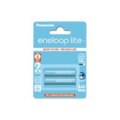 Panasonic | Rechargeable Batteries | ENELOOP Lite BK-4LCCE/2BE | AAA | 550 mAh | 2 pc(s)