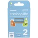 Panasonic | Rechargeable Batteries | ENELOOP Lite BK-4LCCE/2BE | AAA | 550 mAh | 2 pc(s)