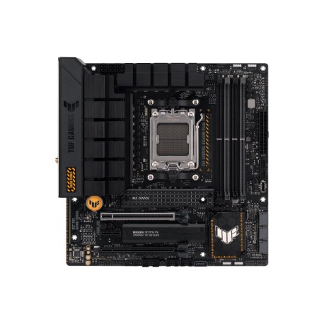 Asus | TUF GAMING B650M-PLUS WIFI | Processor family AMD | Processor socket AM5 | DDR5 DIMM | Memory slots 4 | Supported hard di