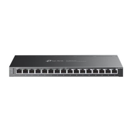 TP-LINK | etStream 16-Port Gigabit Smart Switch with 8-Port PoE+ | TL-SG2016P | Web managed | Desktop | Power supply type Extern