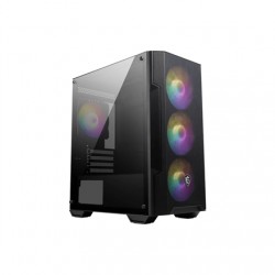 MSI | PC Case | MAG FORGE M100A | Black | Micro ATX Tower | ATX