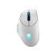 Dell | Gaming Mouse | AW620M | Wired/Wireless | Alienware Wireless Gaming Mouse | Lunar Light