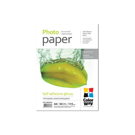 Self-adhesive Photo Paper | Glossy | 115-80 g/m² | A4