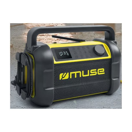 Muse | M-928 BTY | Jobsite Radio speaker | Waterproof | Bluetooth | Black/Yellow | Portable | Wireless connection