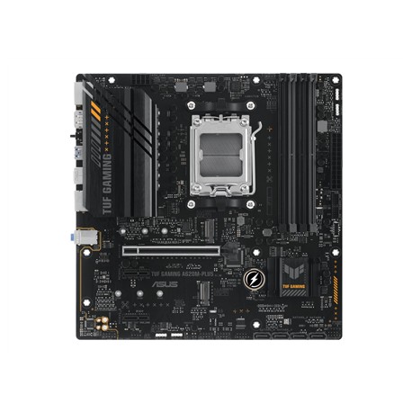 Asus | TUF GAMING A620M-PLUS | Processor family AMD | Processor socket AM5 | DDR5 DIMM | Memory slots 4 | Supported hard disk dr