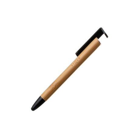 Fixed | Pen With Stylus and Stand | 3 in 1 | Pencil | Stylus for capacitive displays Stand for phones and tablets | Bamboo