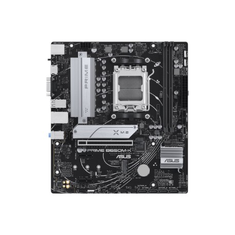 Asus | PRIME B650M-K | Processor family AMD | Processor socket AM5 | DDR5 | Supported hard disk drive interfaces SATA, M.2 | Num