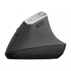 Logitech | Ergonomic Mouse | MX VERTICAL | Wireless | USB, Bluetooth | Graphite