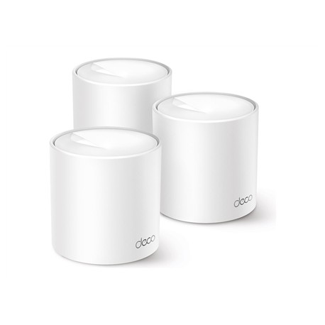 AX1500 Whole Home Mesh Wi-Fi 6 System | Deco X10 (3-pack) | 802.11ax | 10/100/1000 Mbit/s | Ethernet LAN (RJ-45) ports 1 | Mesh 
