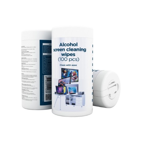 Gembird | Alcohol Screen Cleaning Wipes (100 pcs) | CK-AWW100-01 | Screen cleaning wipes