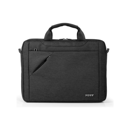 PORT DESIGNS | S13 Sydney ECO Case | Fits up to size 13/14 " | Top Loading | Black | Shoulder strap
