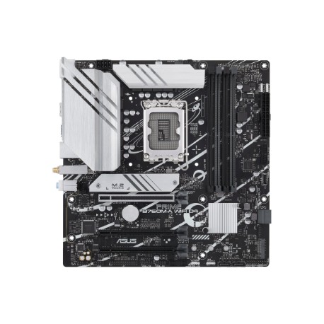 Asus | PRIME B760M-A WIFI D4 | Processor family Intel | Processor socket LGA1700 | DDR4 DIMM | Supported hard disk drive interfa
