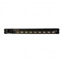Aten 8-Port PS/2-USB VGA 17" LCD KVM Switch with Daisy-Chain Port and USB Peripheral Support with Fingerprint reader | CL5708FM
