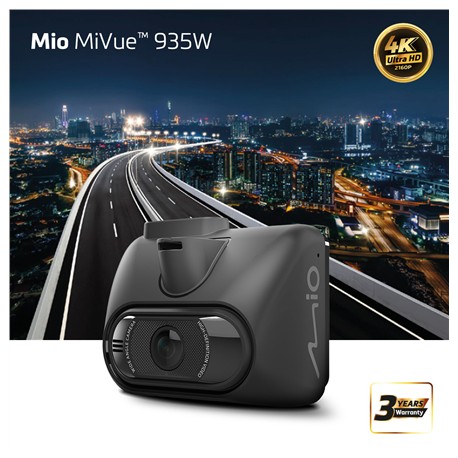 Mio MiVue 935W | GPS | Wi-Fi | Dash Cam | Audio recorder