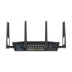 Dual-band WiFi 7 AiMesh Extendable Performance Router | RT-BE88U | 802.11be | 10/100/1000 Mbit/s | Ethernet LAN (RJ-45) ports 4 