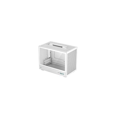 Deepcool Ultra-portable Case | CH160 WH | White | Mini-ITX | ATX PS2