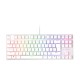 Genesis | THOR 303 | Mechanical Gaming Keyboard | Wired | US | White | USB-A | Outemu Peach Silent