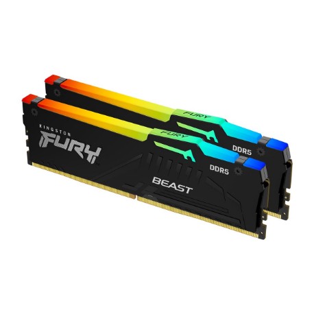 Kingston Fury Beast | 32 Kit (16GBx2) GB | DDR5 | 6400 MHz | PC/server | Registered No | ECC No