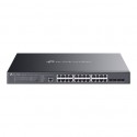 TP-LINK Switch | SG3428XMPP Omada | Managed L2 | Rackmountable | Gigabit Ethernet (copper) ports quantity 24 | SFP+ ports quanti