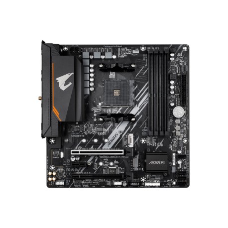 Gigabyte B550M AORUS ELITE AXG13 | Processor family AMD | Processor socket AM4 | DDR4 | Number of SATA connectors 4