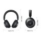 Anker Soundcore | Foldable Headphones | Space One Pro | Bluetooth | Over-ear | Microphone | Jet Black | Wireless