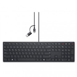 Dell | KB525C | Keyboard | Wired | Estonian | Black | USB-C
