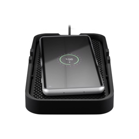 Goobay 60471 Wireless Vehicle Fast Charger 15 W, Black | Goobay
