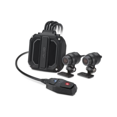 Mio | MiVue M820WD dual-lens motorcycle driving recorder | Receive five satellite GPS | Wi-Fi