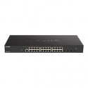 D-Link DXS-1210-28T 24-port 10GBase-T + 4-port 10/25G SFP28 Smart Managed Switch | D-Link