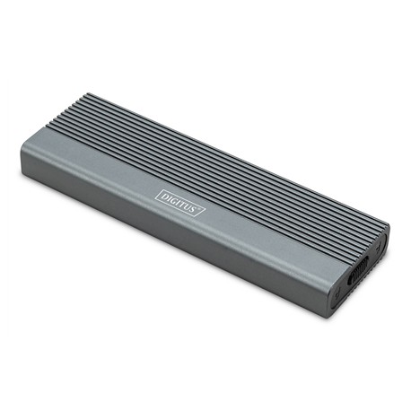 Digitus USB M.2 hard disk enclosure, SSD, external, SATA, 6Gbps, USB 3.1 Gen2 | DA-71154