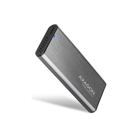 AXAGON External USB-C 3.2 Gen 2 metal box for M.2 NVMe & SATA SSD disks | EEM2-SG2