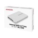 AXAGON Internal 2.5" box with SATA interface for M.2 SATA SSD | RSS-M2SD