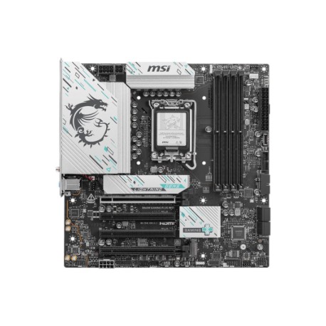 MSI B860M GAMING PLUS WIFI | Processor family Intel | Processor socket LGA1851 | DDR5 | Supported hard disk drive interfaces SAT