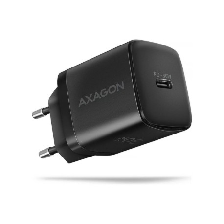 AXAGON Sil wallcharger 1x port USB-C, PD3.0/PPS/QC4+/SFC/AFC/Apple, 30W | ACU-PD30