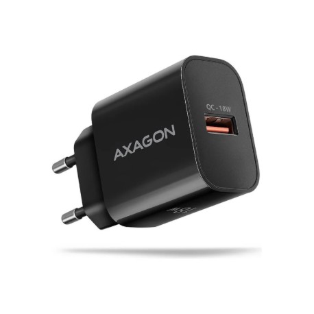 AXAGON Wallcharger 1x port USB-A, QC3.0/AFC/FCP/Apple, 18W | ACU-QC18