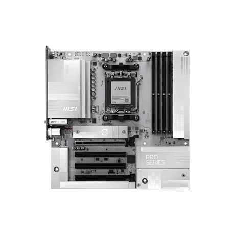 MSI PRO B850M-A WIFI PZ | Processor family AMD | Processor socket AM5 | DDR5 | Supported hard disk drive interfaces SATA, M.2 | 