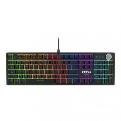 MSI FORGE GK320 RED US | Gaming keyboard | Wired | US | Mechanical RED Switches