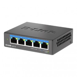 D-LINK DMS-105/E 5-Port 2.5G Multi-Gigabit Desktop Switch | D-Link