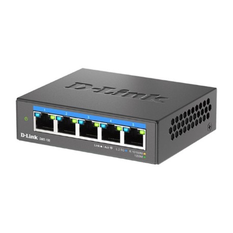 D-LINK DMS-105/E 5-Port 2.5G Multi-Gigabit Desktop Switch | D-Link