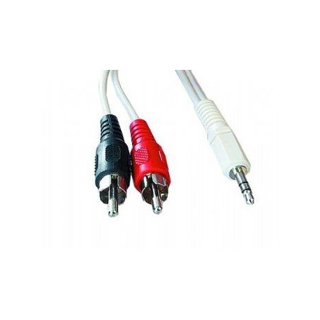 CABLE AUDIO 3.5MM TO 2RCA 1.5M/CCA-458 GEMBIRD