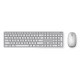 KEYBOARD +MOUSE WRL OPT. W5000/WHITE 90XB0430-BKM3A0 ASUS