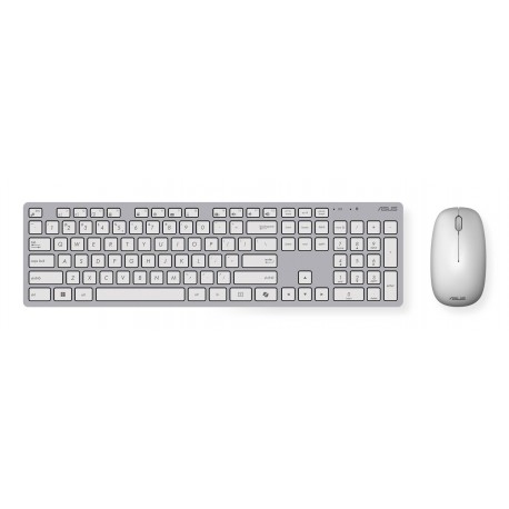 KEYBOARD +MOUSE WRL OPT. W5000/WHITE 90XB0430-BKM3A0 ASUS