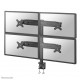 TV SET ACC DESK MOUNT BLACK/19-27" FPMA-D700D4 NEOMOUNTS