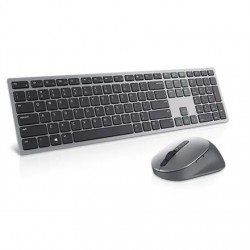 Dell | Pro Plus KM7321W | Keyboard and Mouse Set | Wireless | Mouse included | Lithuanian | Titan Gray | 2.4 GHz, Bluetooth