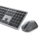 Dell | Pro Plus KM7321W | Keyboard and Mouse Set | Wireless | Mouse included | Lithuanian | Titan Gray | 2.4 GHz, Bluetooth