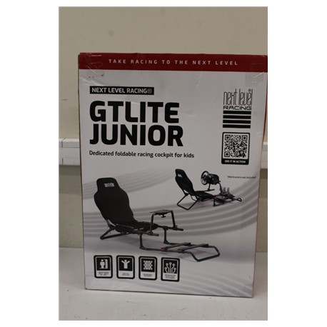 SALE OUT. Next Level Racing GTLite Junior Foldable Cockpit | SALE OUT. Next Level Racing GTLite Junior Foldable Cockpit | DAMAGE