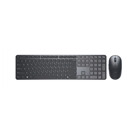 Dell | Pro 7 Slim KM726 | Keyboard and Mouse Set | Wireless | Mouse included | Batteries included | Lithuanian | Black | 2.4 GHz