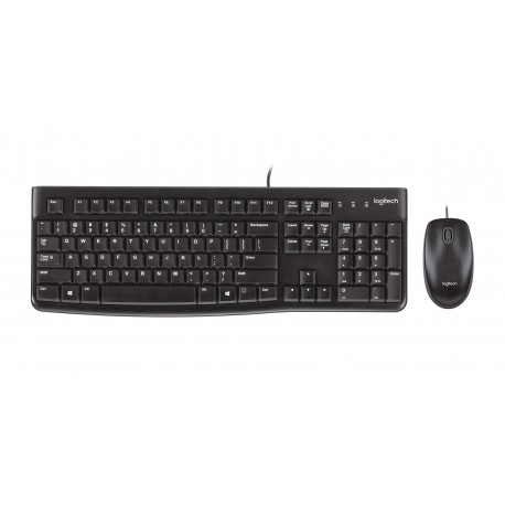 KEYBOARD +MOUSE COMBO MK120/BLACK 920-002562 LOGITECH